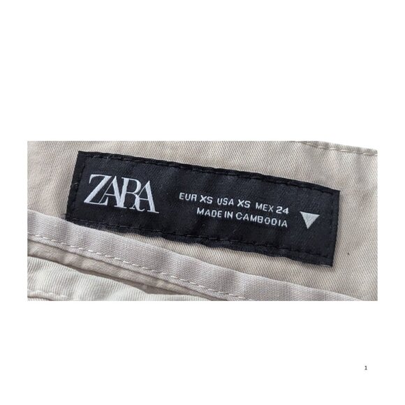 ZARA Cargo Skort – Light Beige – Size XS EUC - Picture 5 of 5